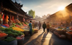 为什么段泊岚大集被称为晨光中的鲜活剧场？