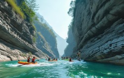 如何体验八公山峡谷漂流的地质奇观与水上穿越？