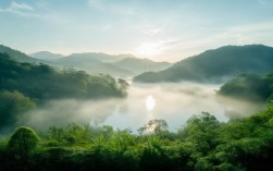 万绿湖的晨雾为何如此神秘迷人？