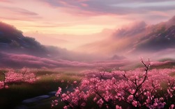 桃园仙谷清晨探秘，如何邂逅第一缕晨光与薄雾桃花香？