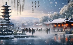 杭州西湖，冬日赏雪泡温泉疗愈？