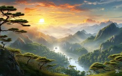 8:00的山水画卷初展开，哪里能欣赏到最美晨景？