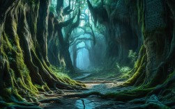 通灵大峡谷地下森林的奇幻世界如何探秘？