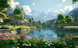 哪里能发现湖光山色中的城市绿洲自然景观？