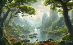山水秘境中隐藏着怎样的生命奥秘与自然律动？
