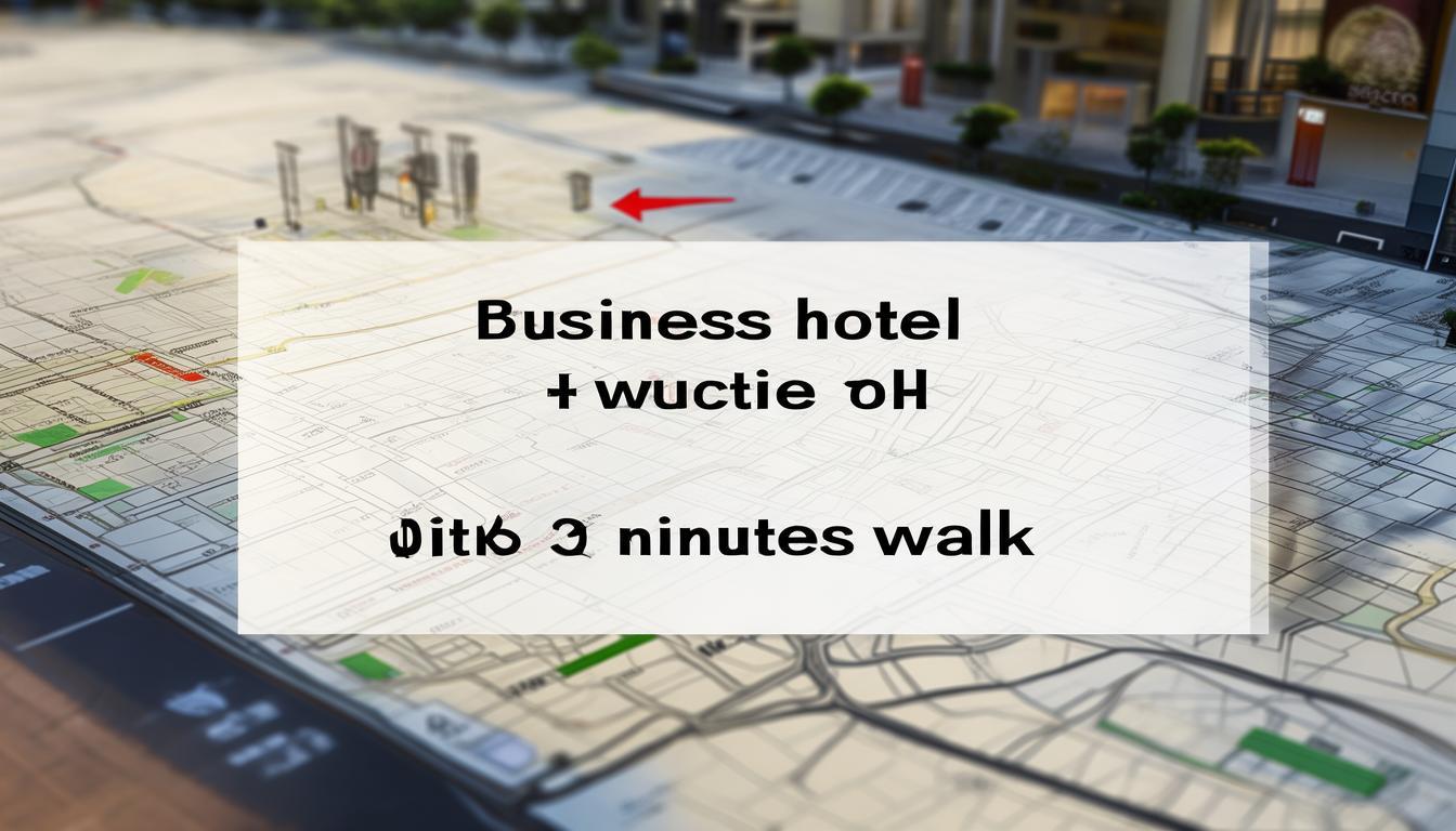 附近有步行10分钟可达的商务型酒店吗？-图2