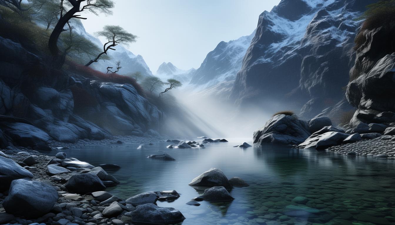 白岩溪的源头在哪里？探寻晨光中的自然奥秘-图2