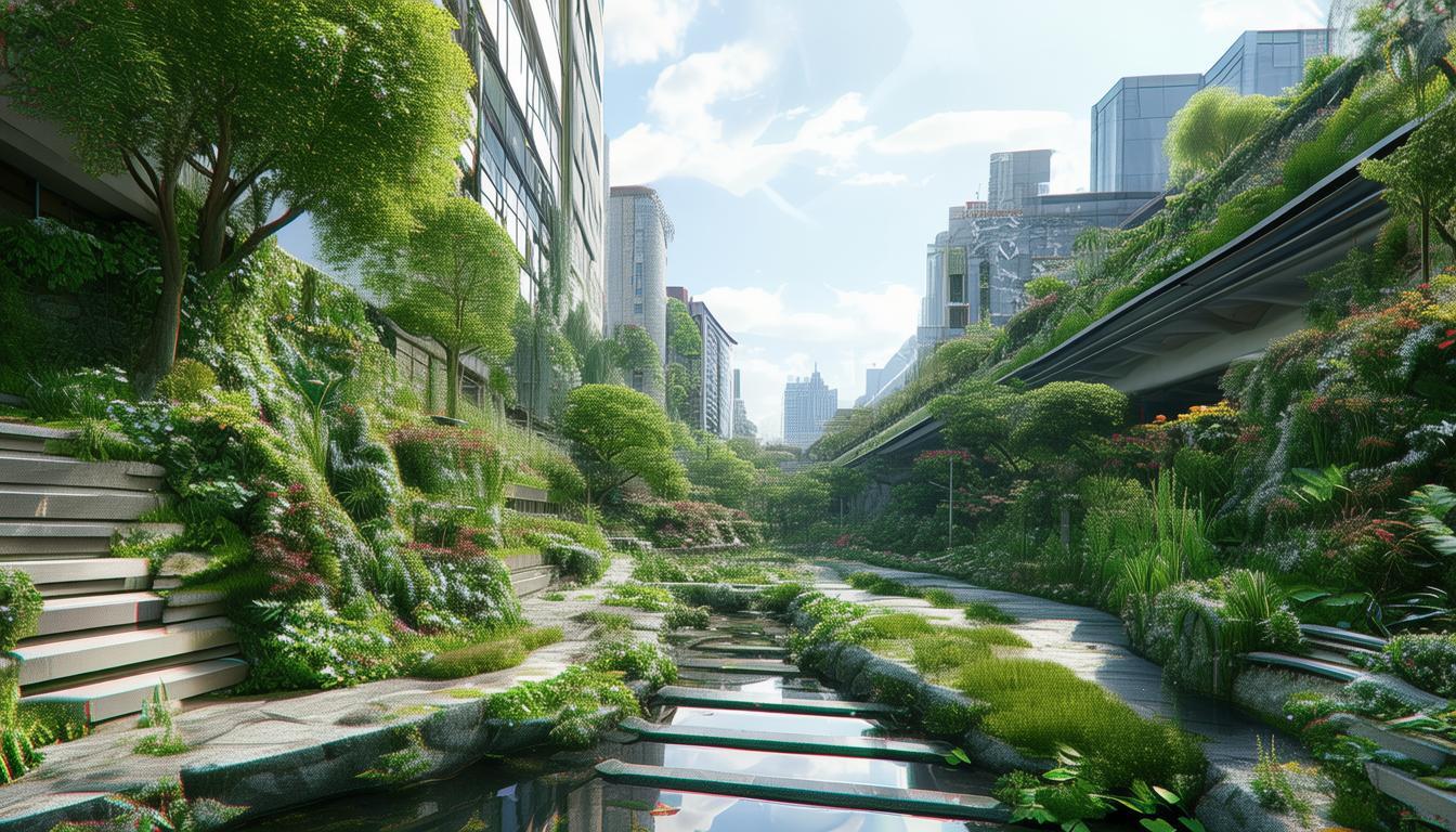 交通枢纽如何变身绿野仙踪？揭秘城市中的隐藏绿洲-图1