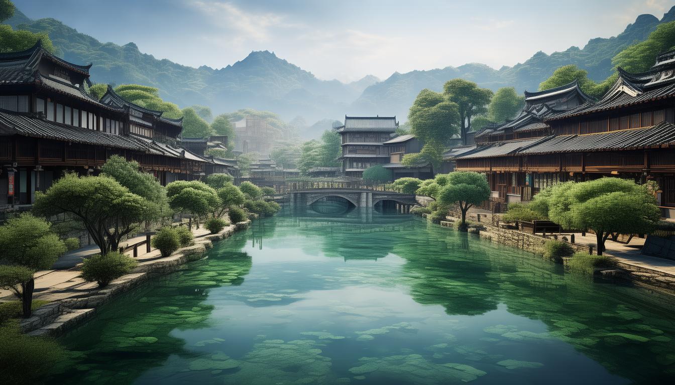 青城水脉如何滋养城市生命线并承载历史记忆？-图1