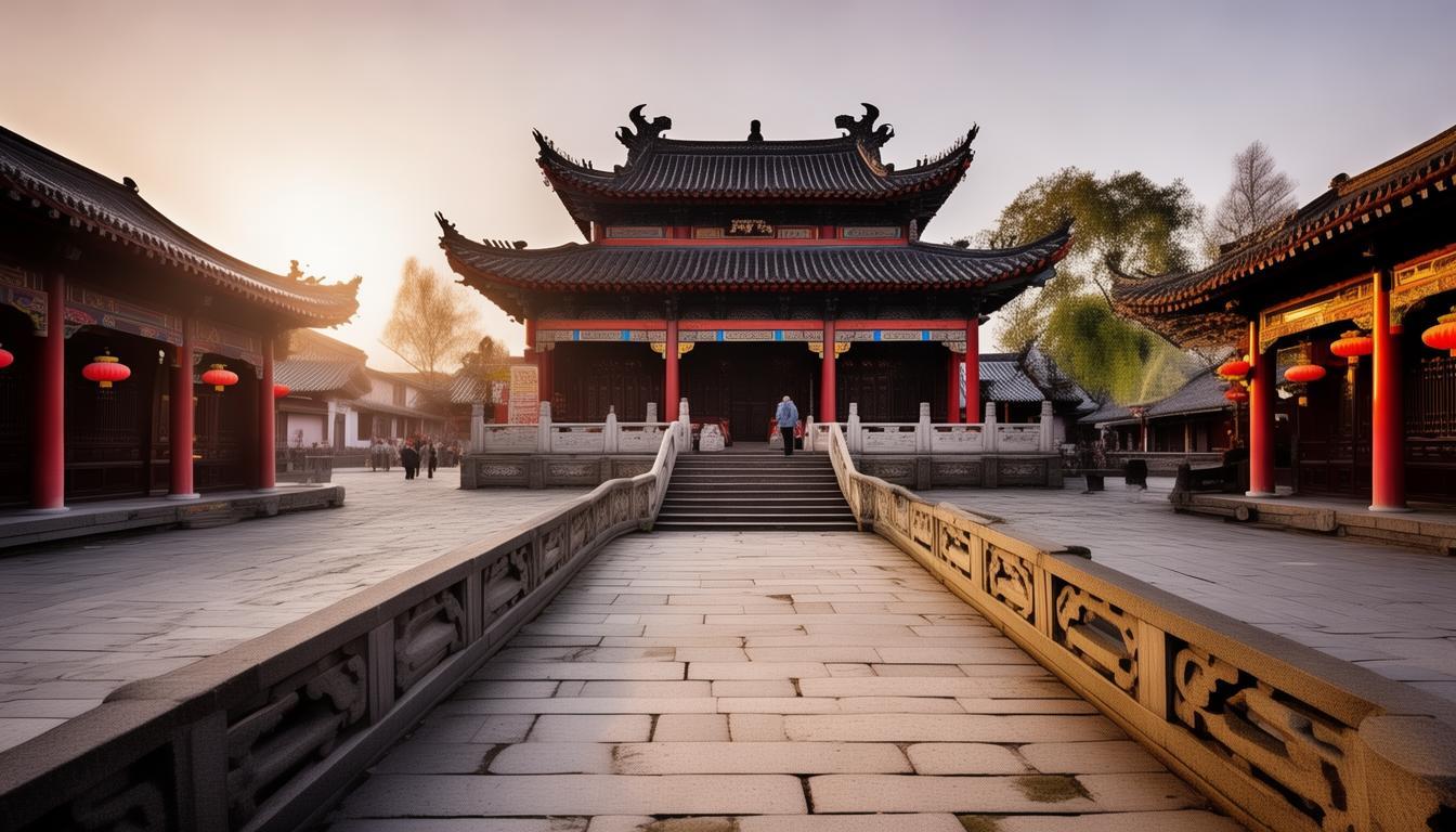 曲阜古城晨景哪里最适合摄影爱好者取景？-图2