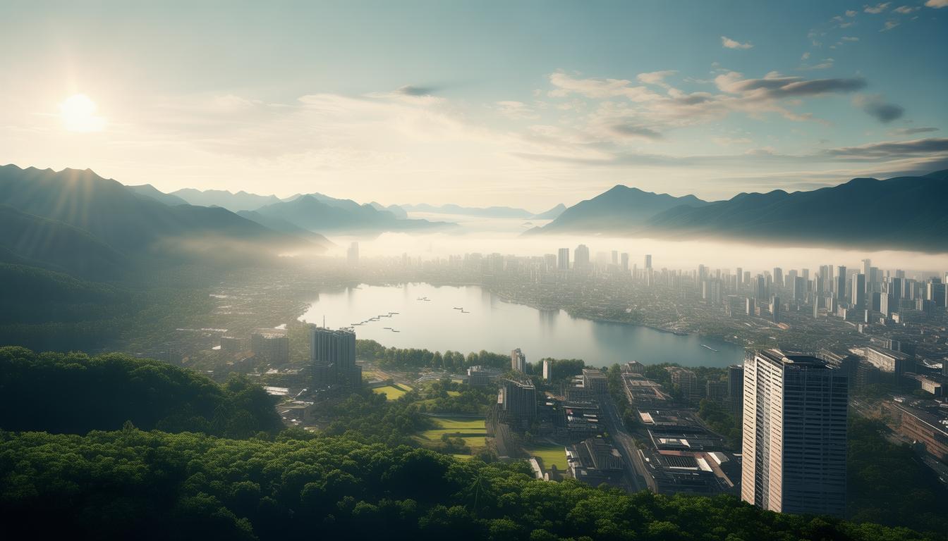 如何清晨出发从城市喧嚣转至湖光山色？-图3