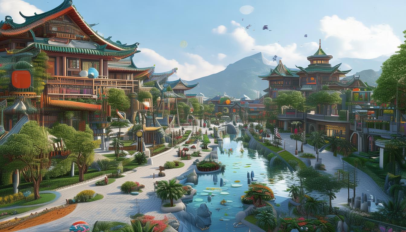 天幕城周边三公里文旅生态圈，如何解锁黄金微度假区的深度玩法？-图1