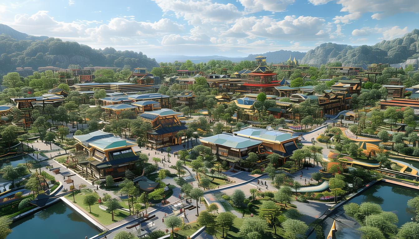 天幕城周边三公里文旅生态圈，如何解锁黄金微度假区的深度玩法？-图2