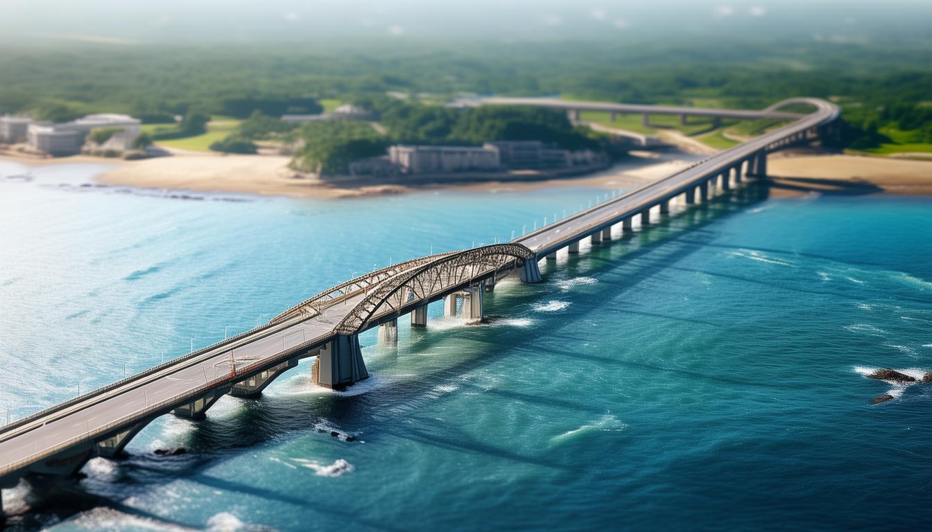 如何规划青岛跨海大桥一日游？探秘海上长龙与绝美风景-图1