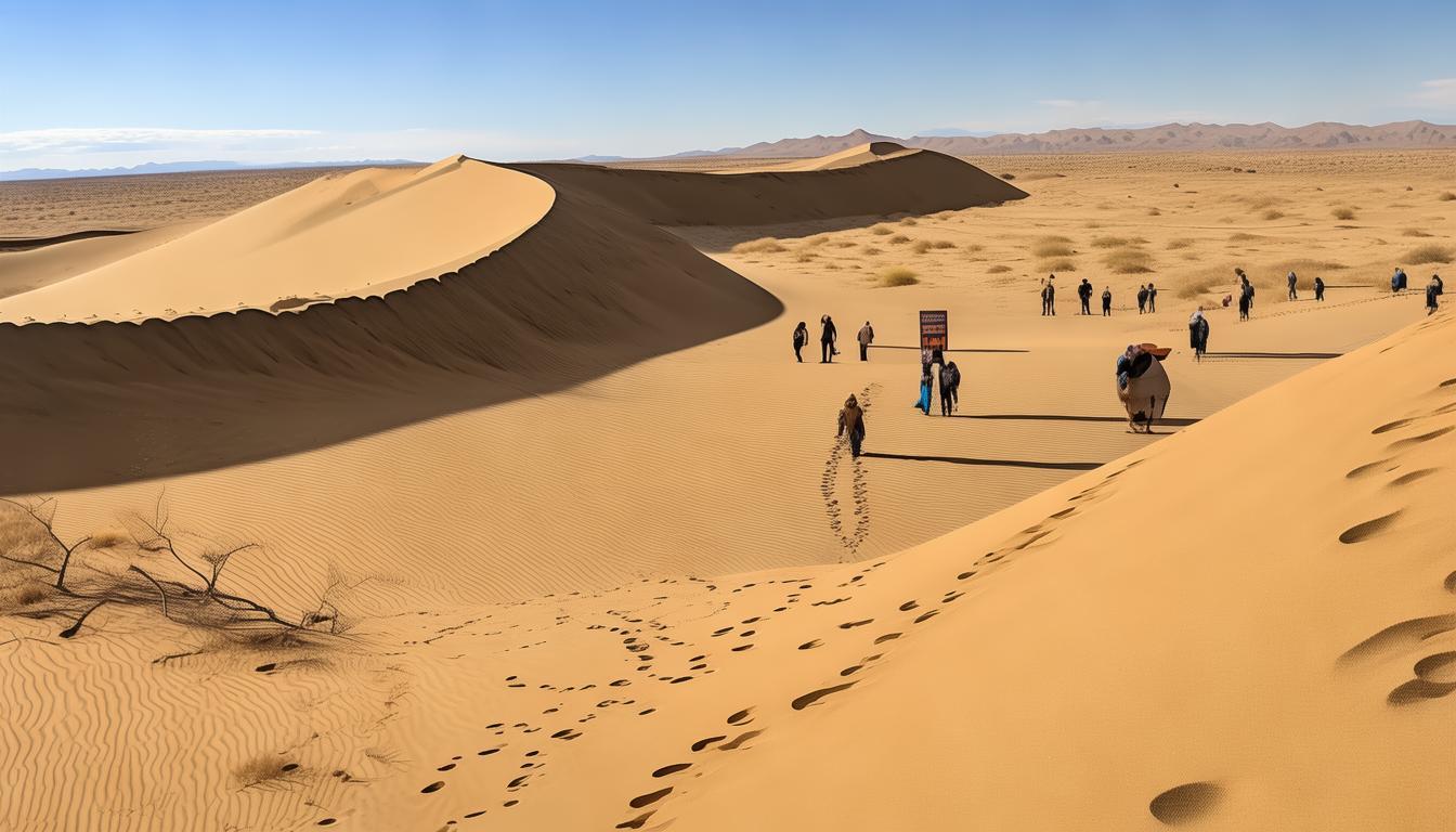 敦煌到雅丹地貌一日游，如何穿越戈壁体验时空之旅？-图2