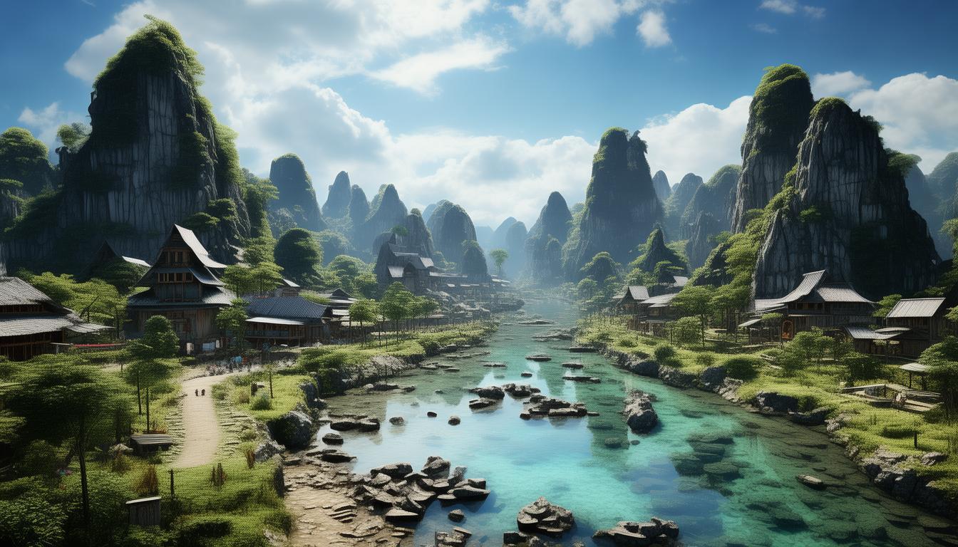 喀斯特地貌如何交织自然奇观与人间烟火？-图1