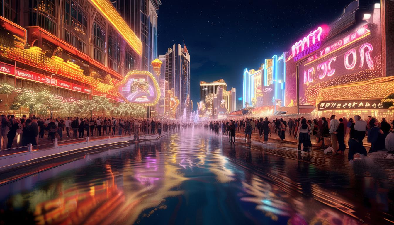 如何在24小时内体验拉斯维加斯大道的极致魅力？-图3