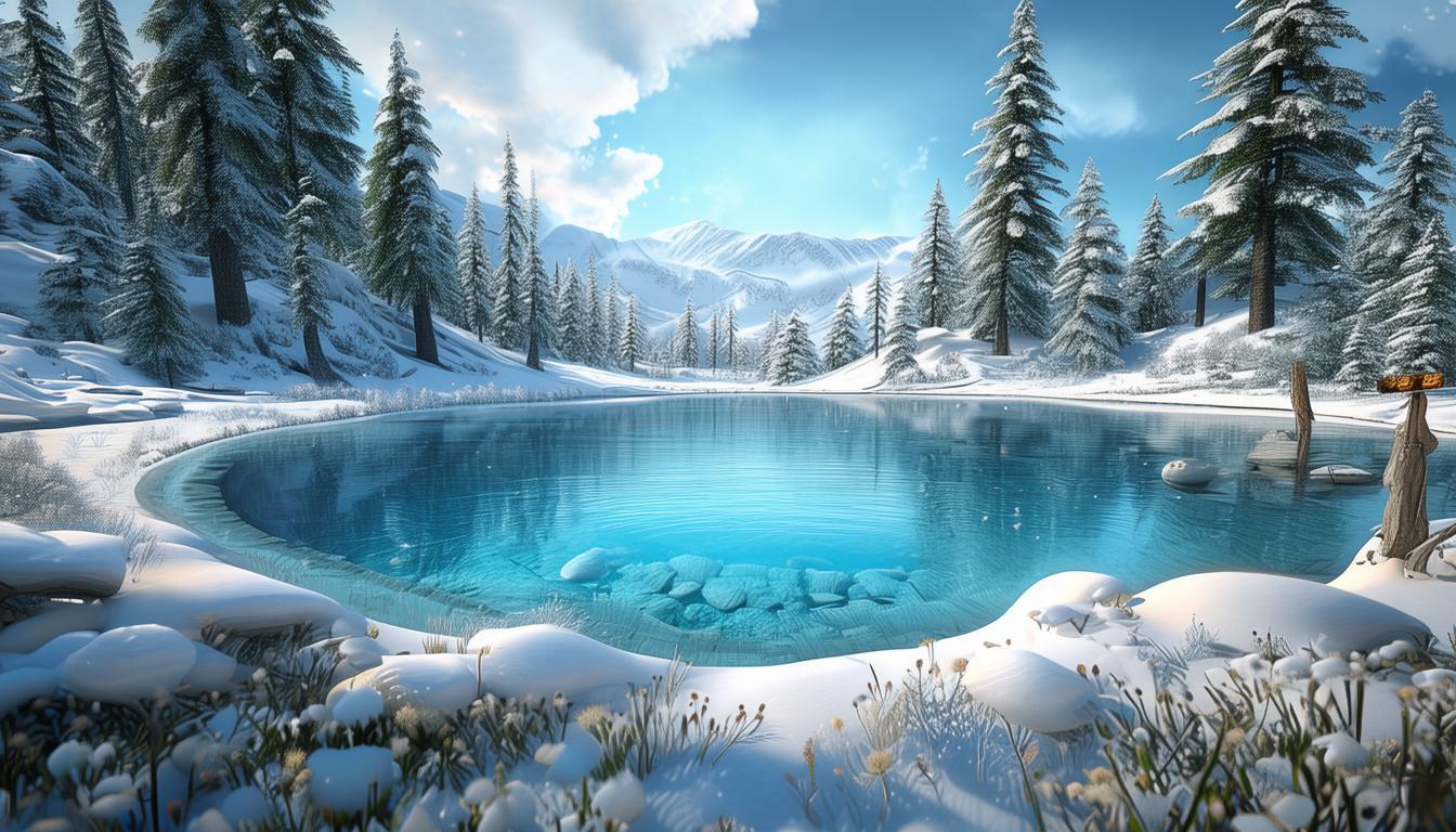雪野湖为何被称为北纬36度的山水秘境？-图1