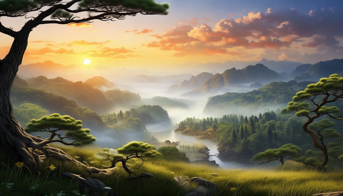 8:00的山水画卷初展开，哪里能欣赏到最美晨景？-图3