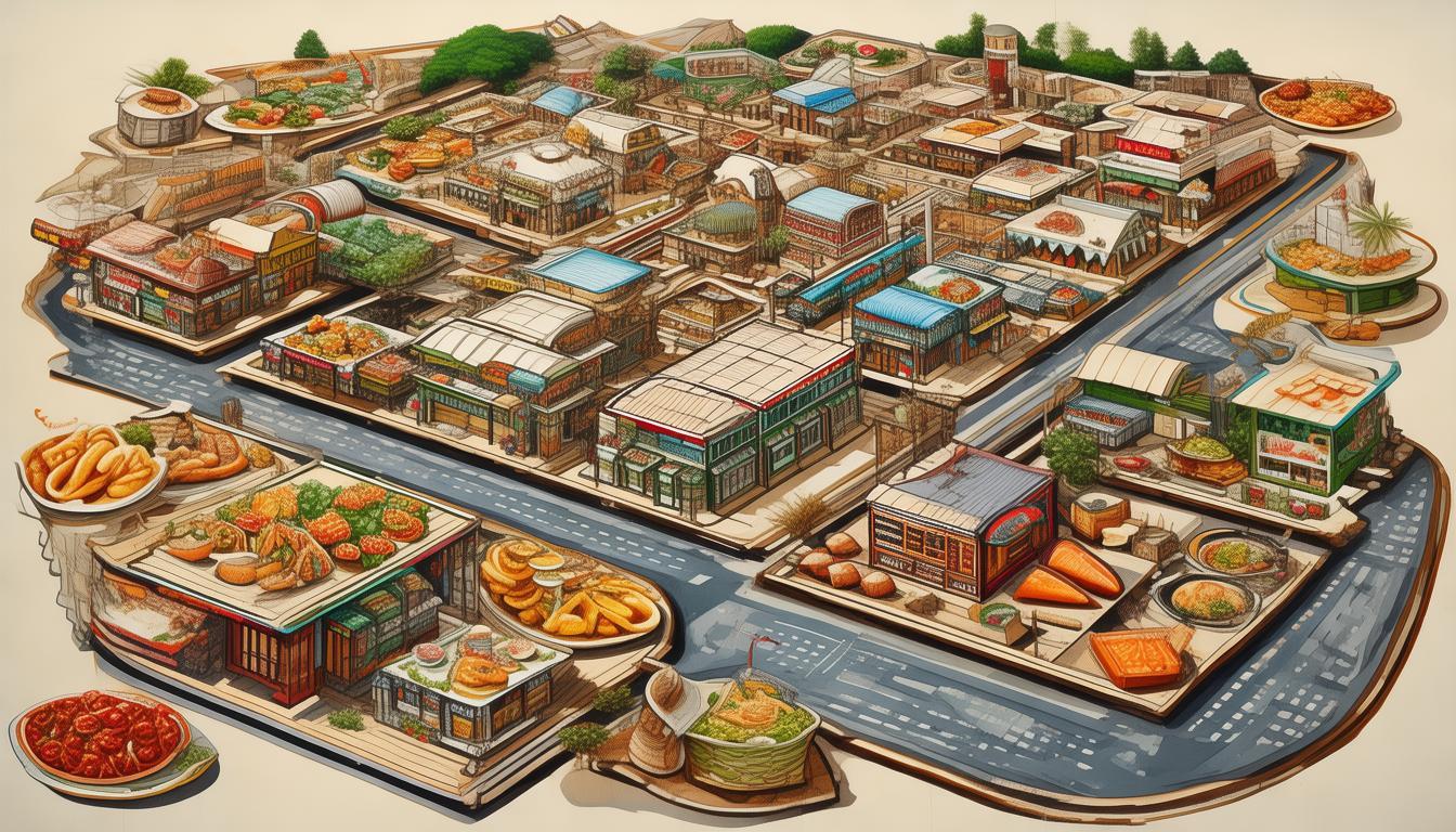 如何探索周边美食地图？从街头小吃到精致餐厅全收录！-图1