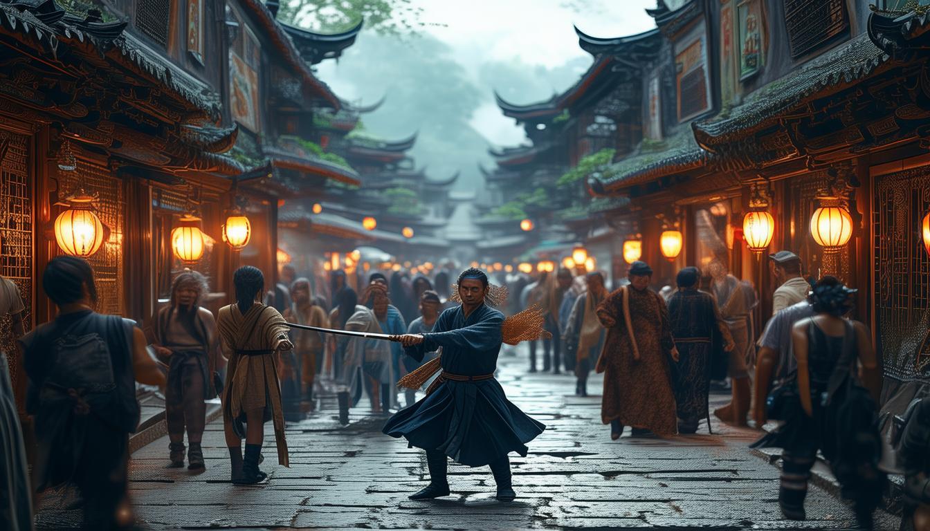 如何沉浸式穿越老郑州街巷体验武侠江湖？-图2
