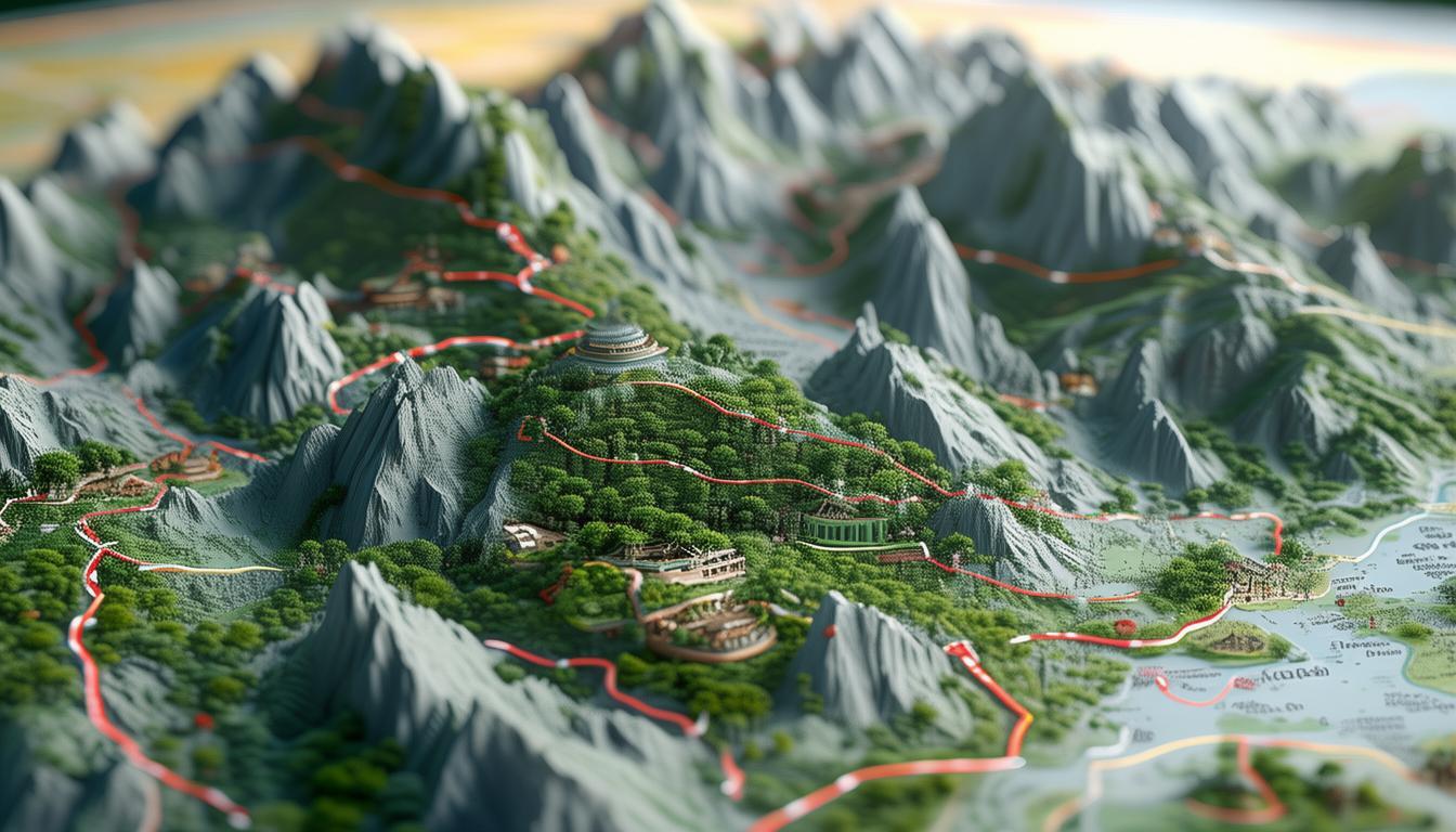 西岳华山朝圣路线如何规划？最佳攻略与必去景点推荐！-图2