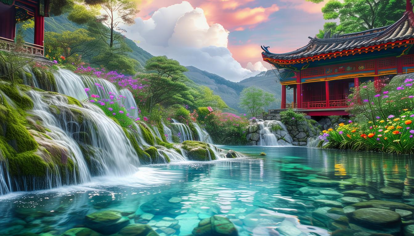 黄龙景区为何被誉为人间瑶池的孪生姐妹？-图1
