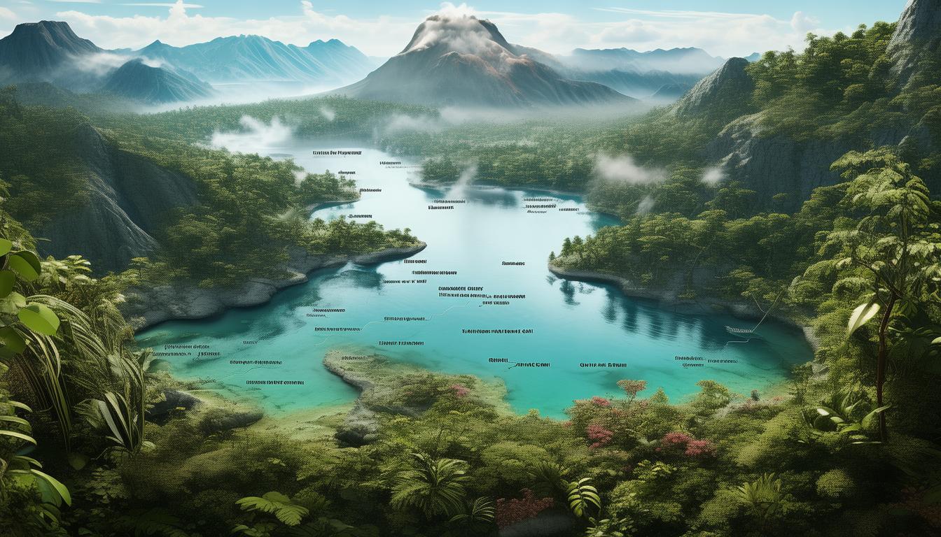 哪里能探索从火山湖泊到原始森林的自然奇观？-图3