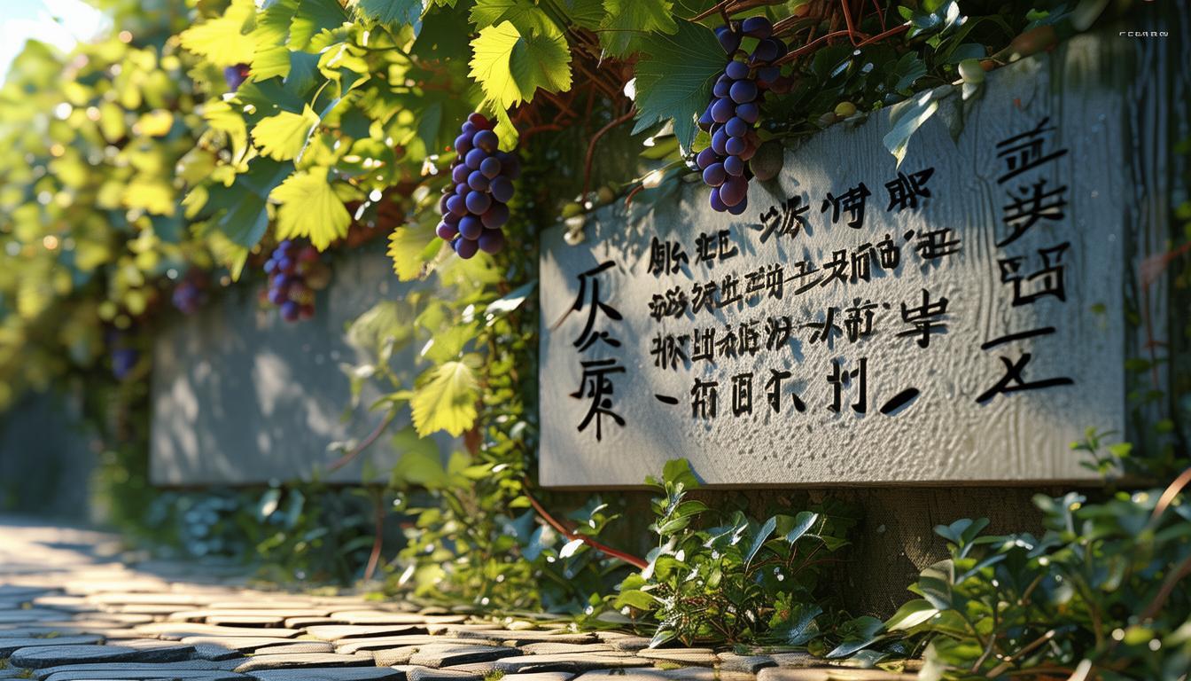 闽侯白沙镇葡萄架下的光影魔术有何独特之处？-图3