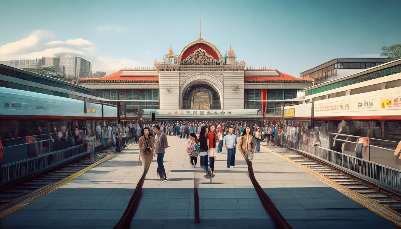 淄博火车站如何成为便利与烟火并存的城市窗口？-图1