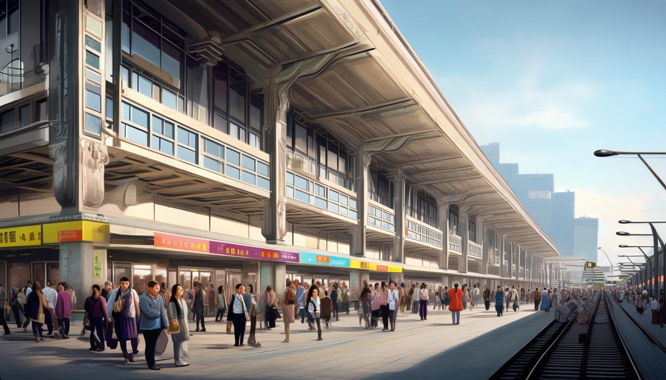 淄博火车站如何成为便利与烟火并存的城市窗口？-图3