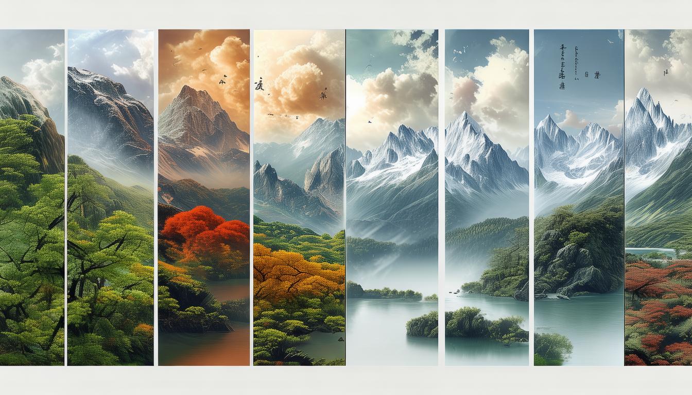 大别山的四季诗行，山水秘境如何绘就？-图1