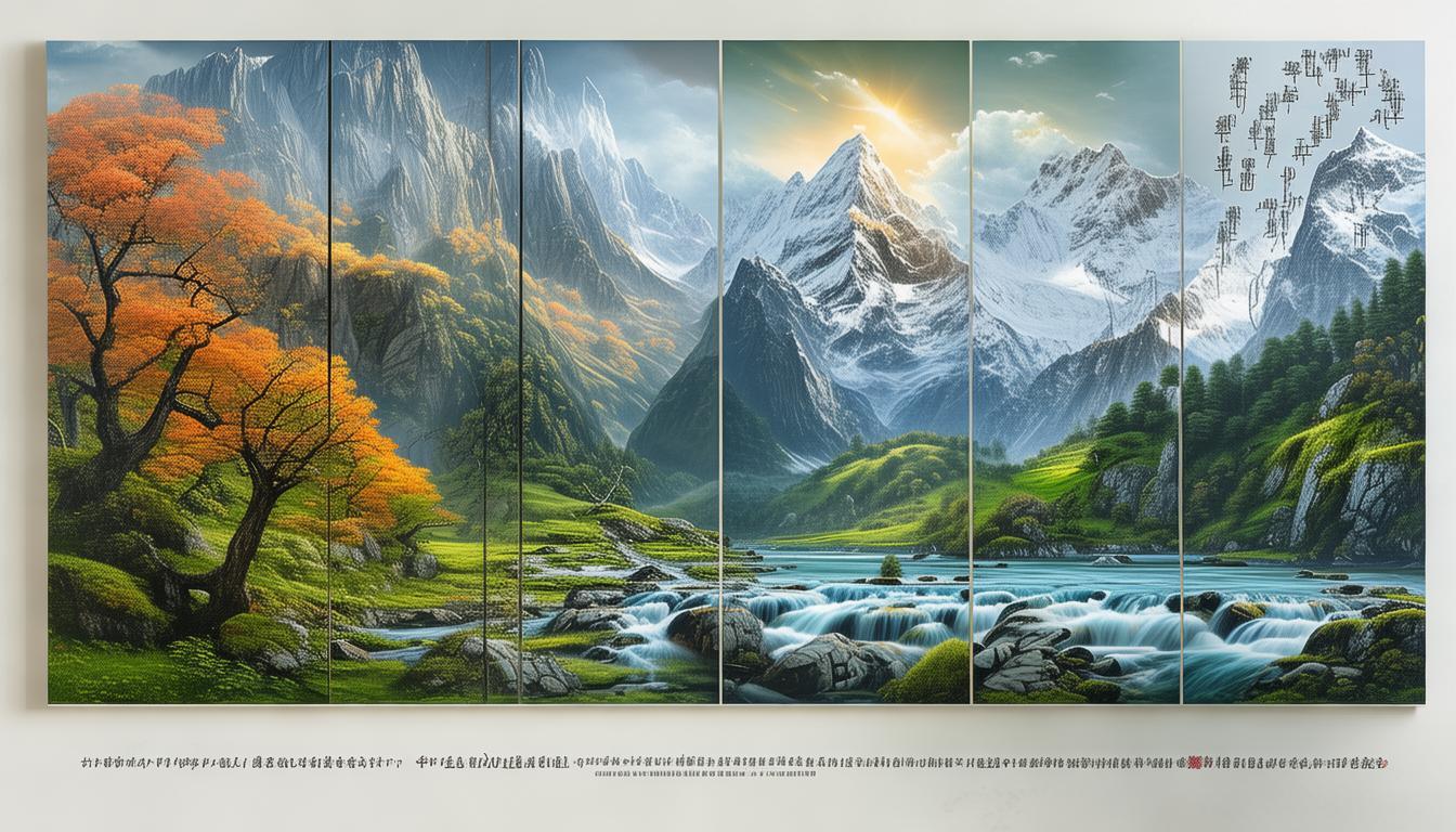 大别山的四季诗行，山水秘境如何绘就？-图2