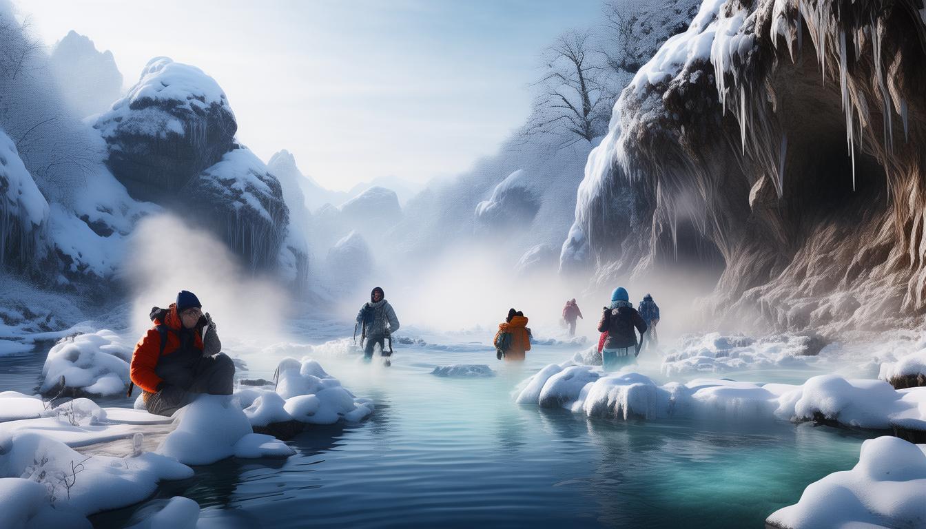 武隆喀斯特秘境冬季探秘，如何体验冰雪与温泉的奇妙组合？-图1