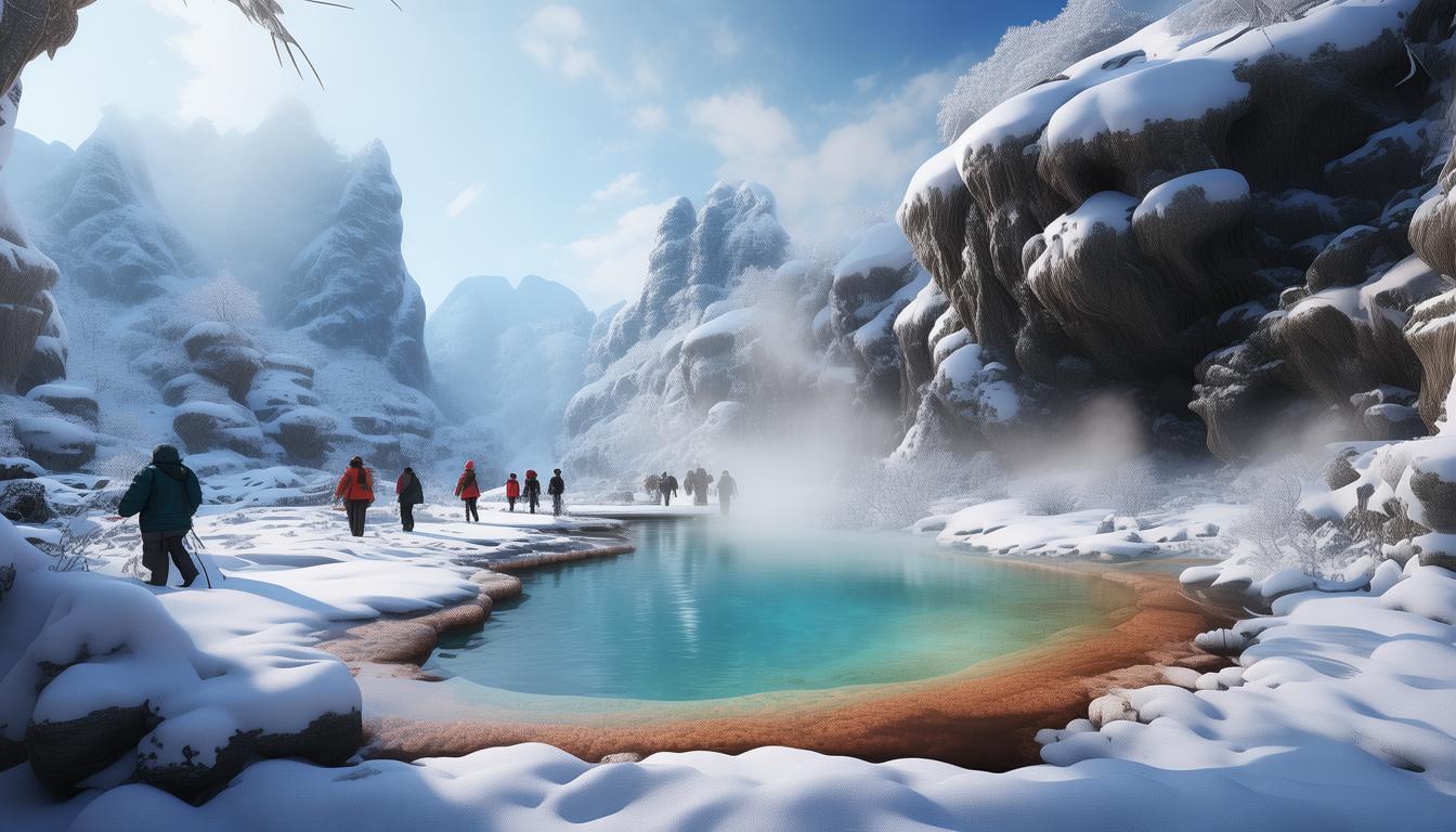 武隆喀斯特秘境冬季探秘，如何体验冰雪与温泉的奇妙组合？-图3