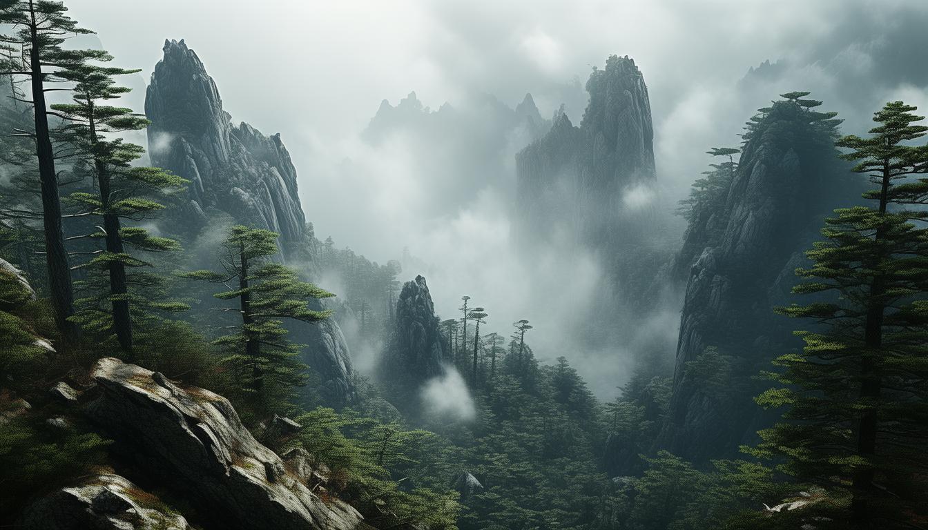 秦岭主峰的云端秘境究竟隐藏何处？-图1