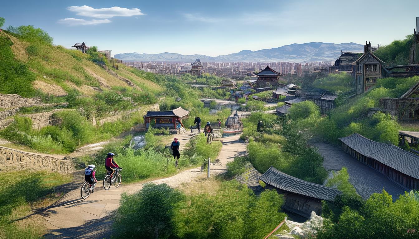兰州周边骑行一日游如何探秘山水人文景观？-图1