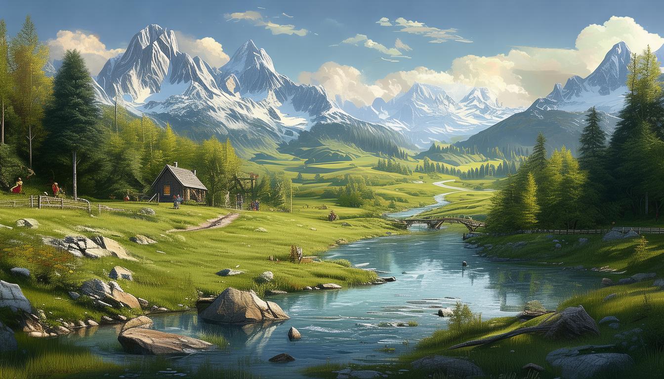 自然风光爱好者必选？哪里能找到山水之间的诗意画卷？-图1