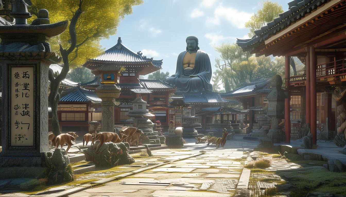 奈良一日游如何完美融合历史遗迹与自然风光？-图1