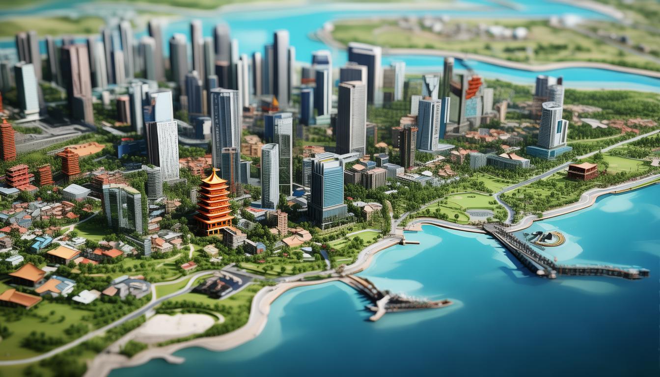 上海及周边景点地图，如何完美融合都市繁华与江南底蕴？-图1