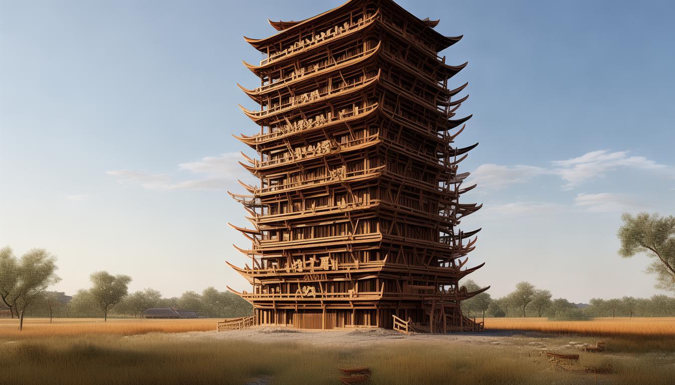 应县木塔如何屹立千年不倒？揭秘千年力学奇迹的奥秘-图3