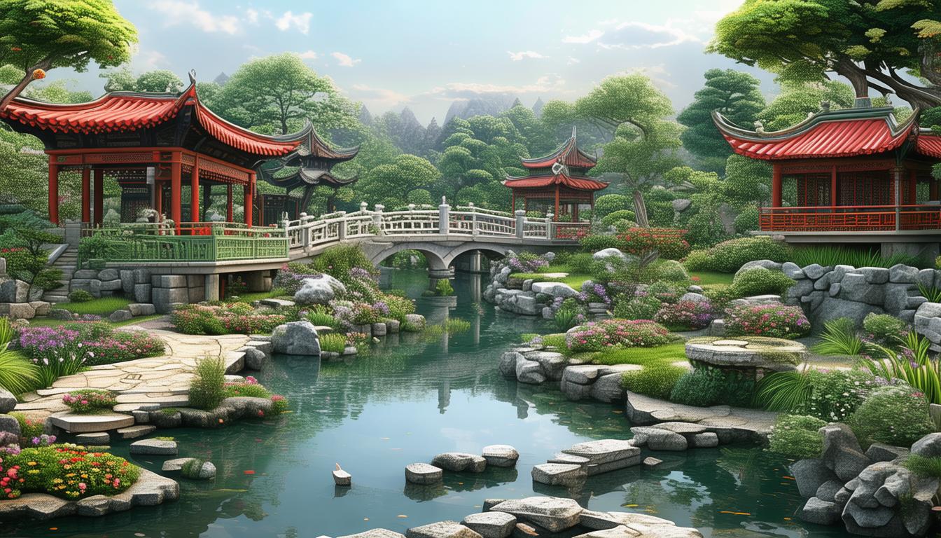 如何打造自然与人文融合的园林景观？-图1