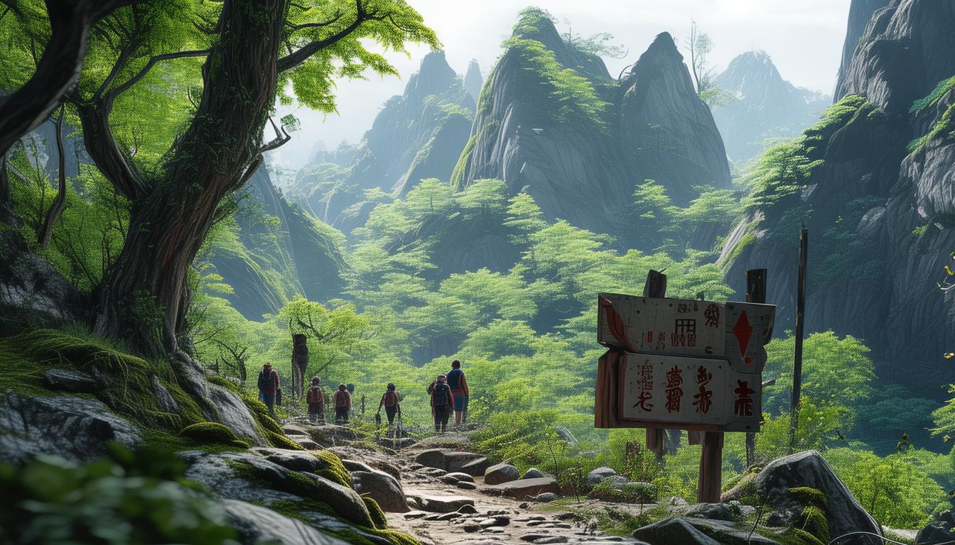 秦岭北麓徒步，如何解锁自然奇观与千年历史的双重秘境？-图2