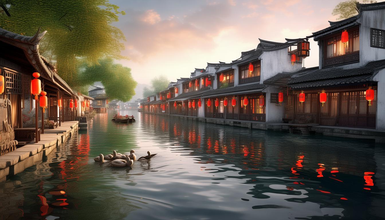 江南水乡的诗意延伸如何体现其独特魅力？-图2