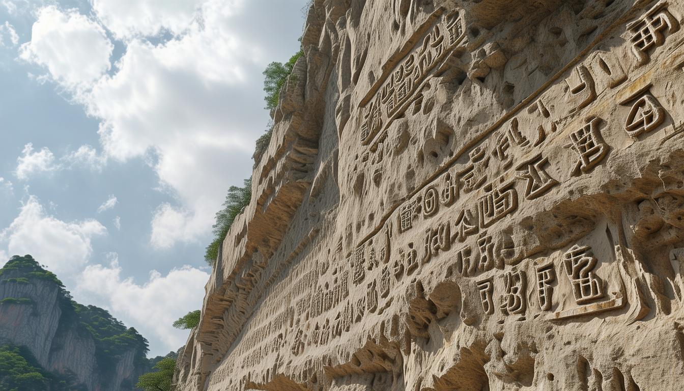 云门山悬崖为何刻有千年对话？-图2
