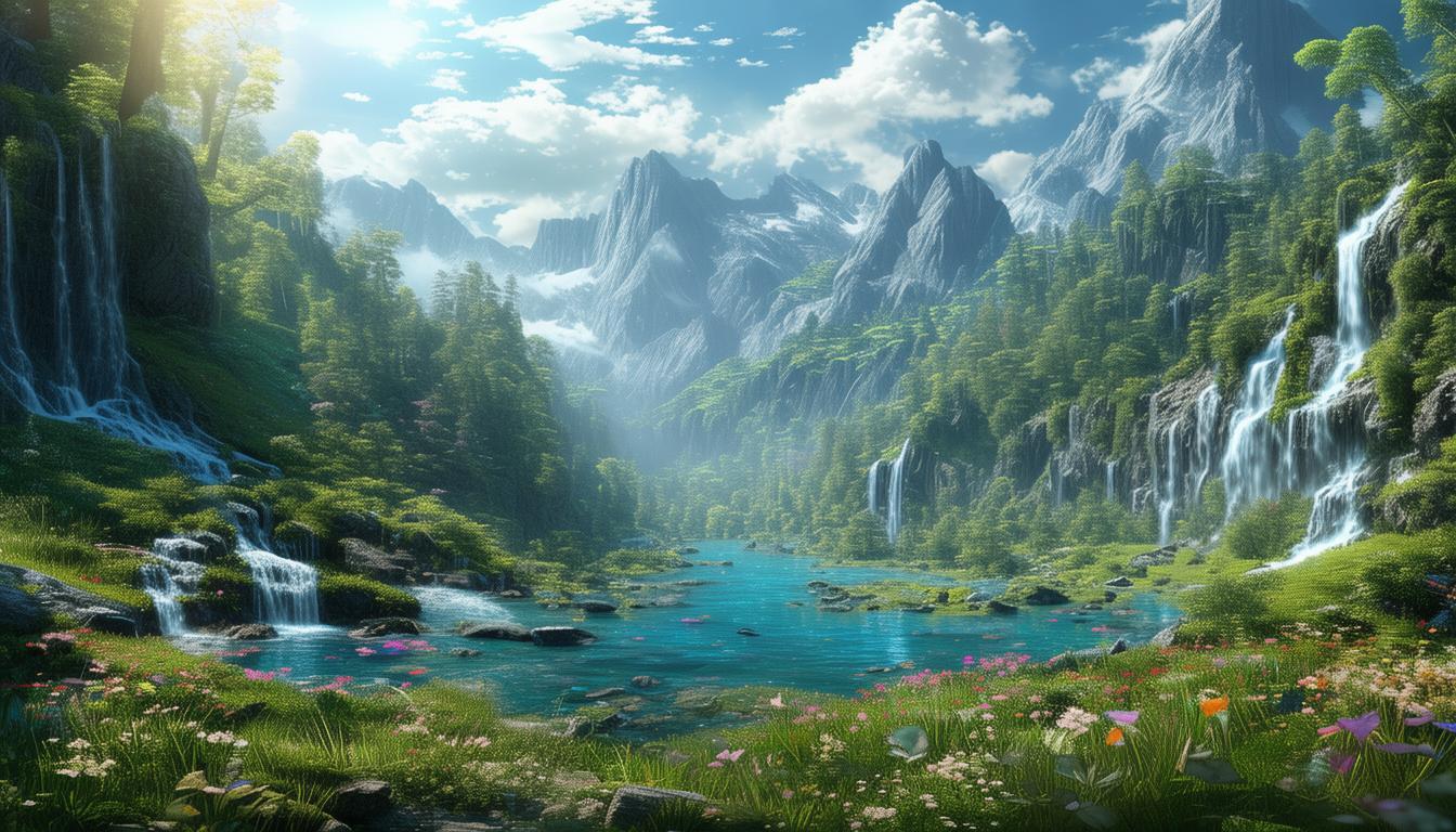 自然秘境中的山水如何孕育强大生命力？-图1