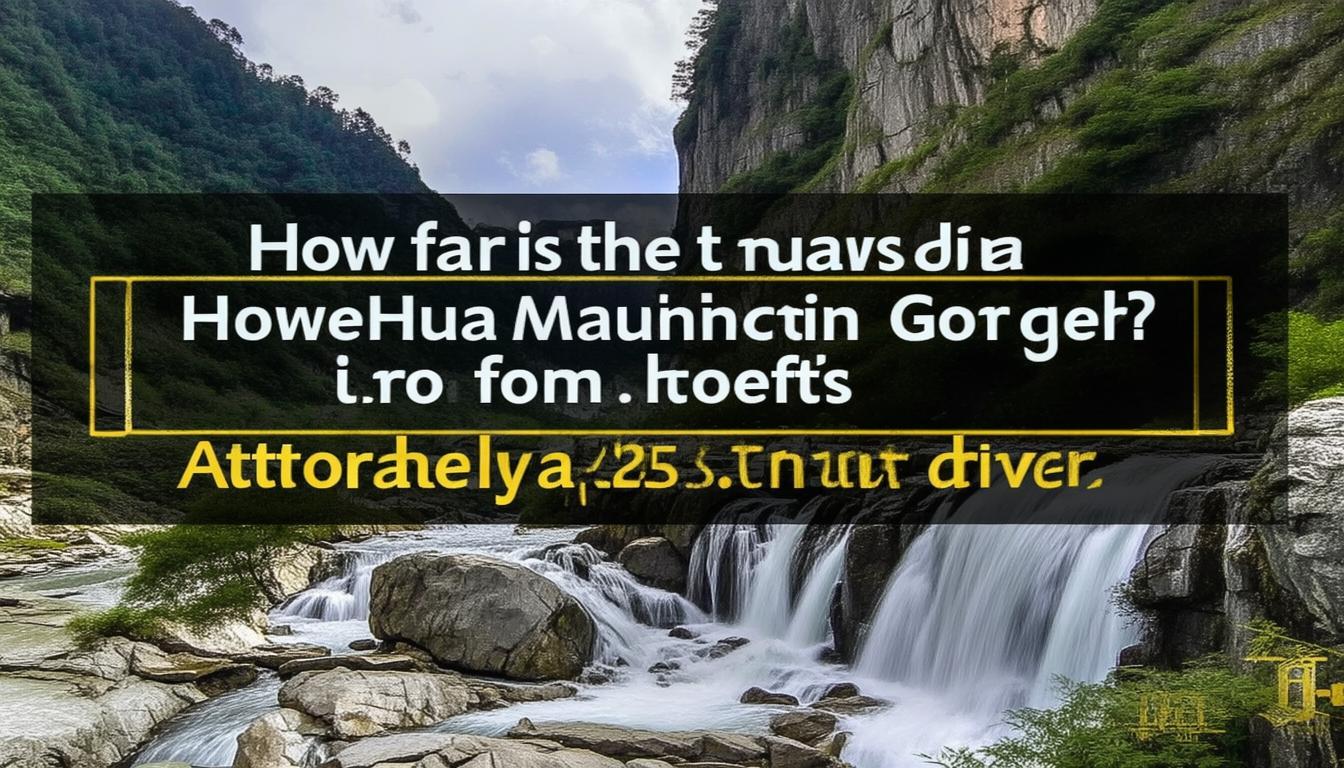 霍山大峡谷漂流离合肥多远？2.5小时车程可达吗？-图3