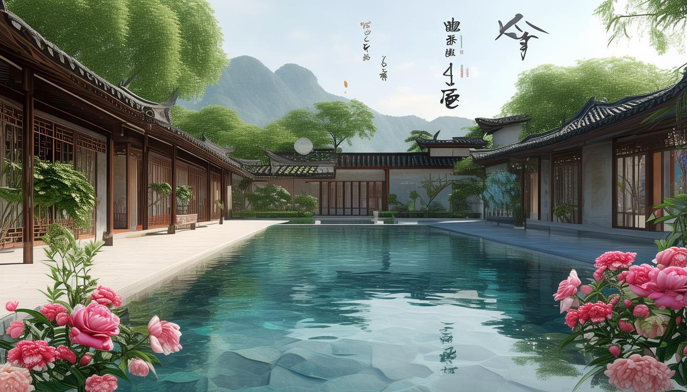 江南庭院与无边泳池如何碰撞隐逸山水之美？-图3