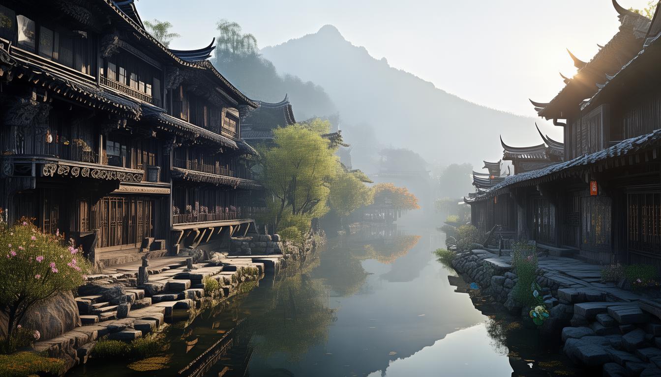 西递晨光为何被誉为水墨画卷？旅行的第一站藏何美景？-图1