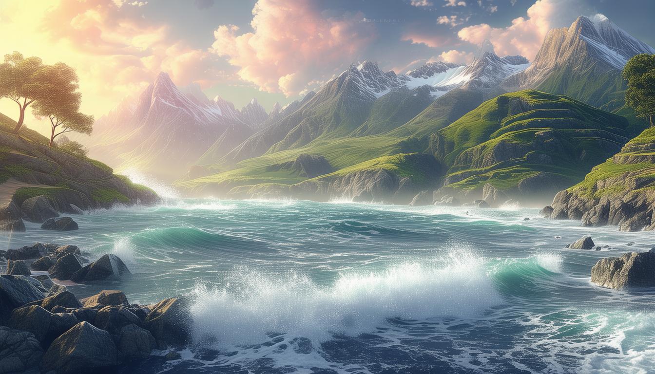 如何体验海与山的双重馈赠，自然景观的极致融合？-图1